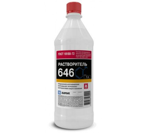 Растворитель 646 1л Химик