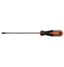 Отвертка крестовая PH2x150 мм ROUND GRIP / OMBRA