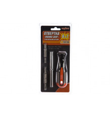 Отвертка комб. 6в1 ROUND GRIP 1/4",5/16"DR, SL5,6, PH1,2 / OMBRA