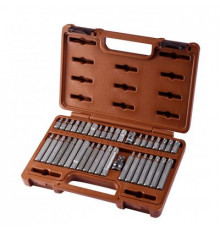 Набор вставок-бит и переходников 3/8", 1/2"DR, 40 предметов / OMBRA