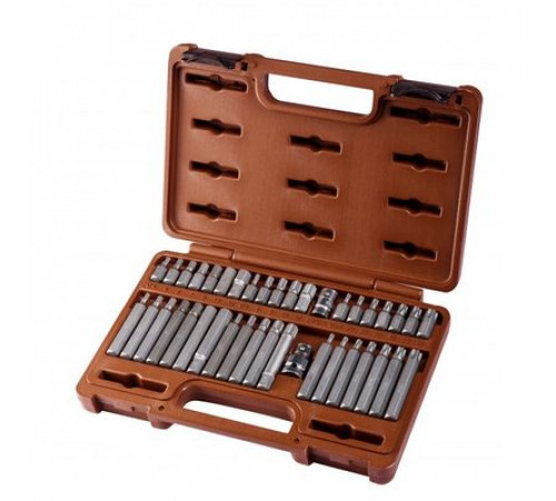 Набор вставок-бит и переходников 3/8", 1/2"DR, 40 предметов / OMBRA