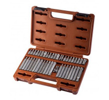 Набор вставок-бит и переходников 3/8", 1/2"DR, 42 предмета / OMBRA