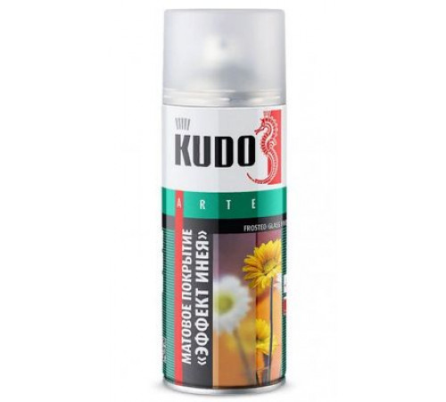 Краска Эффект инея KUDO аэрозоль 520мл