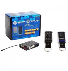 Сигнализация SKY M1 1-way/СИРЕНА/метал брелки/осн блок-компакт