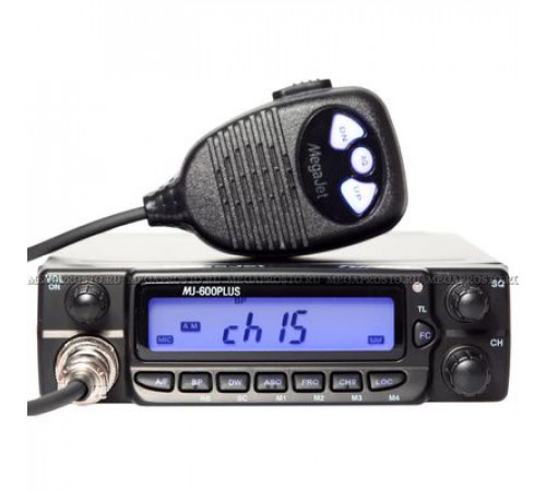 Радиостанция  Megajet 600+ р/с AM/FM 480 кан 10W