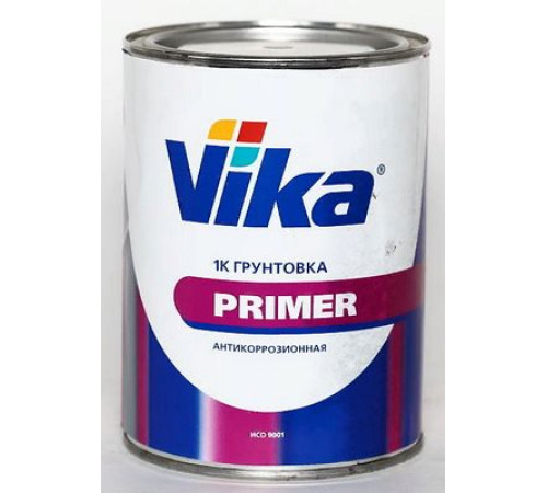 Грунт-праймер антикоррозийный серый Vika 1кг