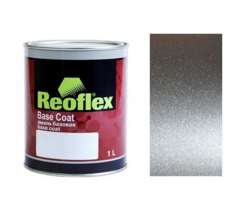 Краска банка 690 Снежная королева 1л металлик Reoflex