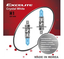 Лампы H1 12V 55W P14,5s Crystal White Excelite к-т Ю.Корея