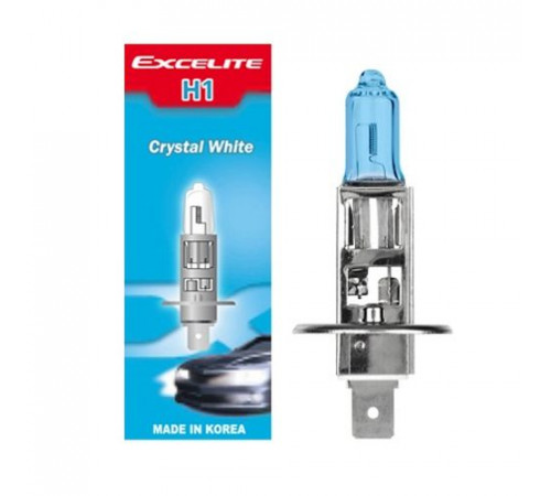Лампа H1 12V 55W P14,5s Crystal White Excelite  Ю.Корея