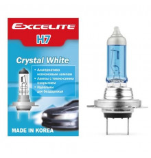 Лампа H7 12V 55W PX26d Crystal White Excelite Ю.Корея