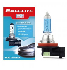 Лампа H11 12V 55W PGJ19-2 Crystal White Excelite Ю.Корея