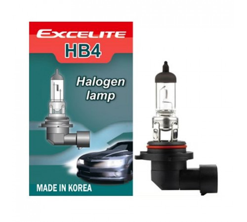 Лампа HB4(9006) 12V 55W P22d Standard Excelite Ю.Корея