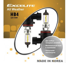 Лампы HB4(9006) 12V 55W P22d All Weather Excelite к-т Ю.Корея