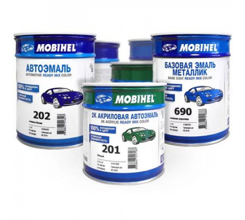 Краска банка 399 Табак  1л металлик MOBIHEL_
