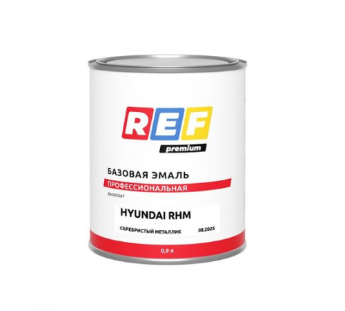 Краска банка Hyundai RHM серебристый металлик REF 0,9л