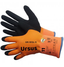 Перчатки теплые зимние из акрила G7 оранж.цв.(Ultrafoam и Microfoam покр)полн.обл. р.11(XXL)Ursus
