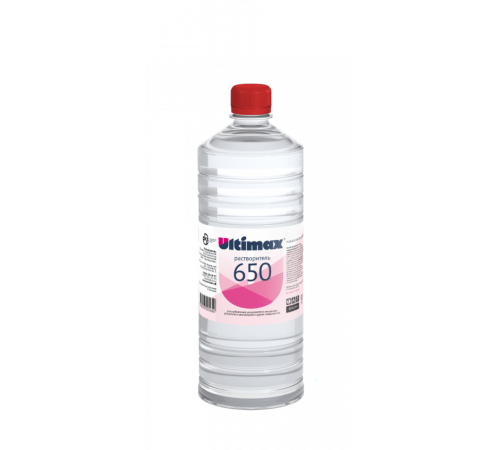 Растворитель 650 0.5 Ultimax ПЭТ бутылка ТУ
