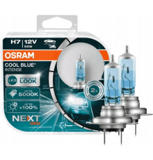 Лампы H7 12V 55W +100% 5000К CBN Eurobox OSRAM