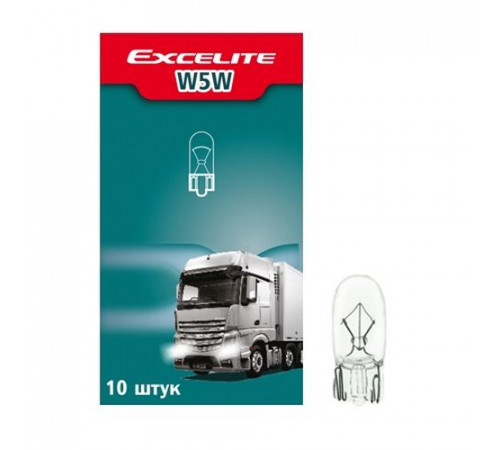 Лампа W5W 24V 5W W2,1x9,5d Standard Excelite Ю.Корея