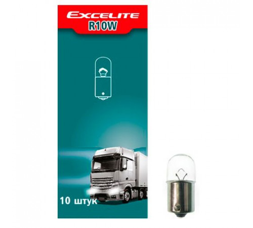 Лампа R10W 24V 10W BA15s Standard Excelite Ю.Корея