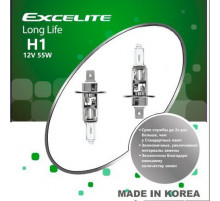 Лампы H1 12V 55W P14,5s Long Life Excelite к-т Ю.Корея