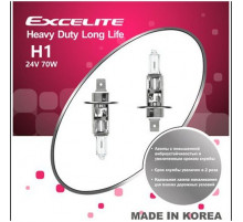 Лампы H1 HD 24V 70W P14,5s Long Life Excelite к-т Ю.Корея