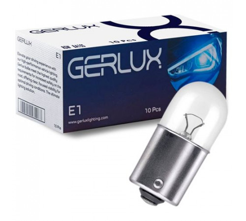 Лампа R5W 24V BA15s GERLUX ИндияP149_T