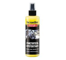 Очиститель "Протектант" для винила, кожи, пластика, резины, с запахом "новая машина" DoctorWax 236 м