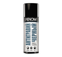 Антигравий черный аэрозоль FENOM 520мл/310г