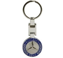 Брелок металл Мерседес разм.10*4,5см BMG 021