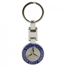 Брелок металл Мерседес разм.10*4,5см BMG 021