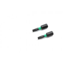Бита ударная 1/4'', SL3 × 25 мм, 2 шт. ДТ