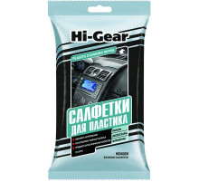 Салфетки HI-GEAR влажные для пластика 20 шт