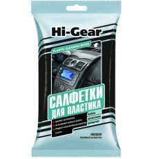 Салфетки HI-GEAR влажные для пластика 20 шт