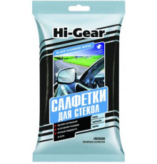 Салфетки HI-GEAR влажные для стекол 20 шт