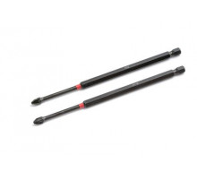 Бита ударная 1/4'', PZ2 × 150 мм, 2 шт. ДТ