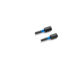 Бита ударная 1/4'', H4 × 25 мм, 2 шт. ДТ