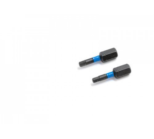 Бита ударная 1/4'', H4 × 25 мм, 2 шт. ДТ
