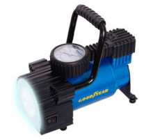 Компрессор GY-30L LED 30л/мин с фонарем,со съемной ручкой,сумка для хранения Goodyear