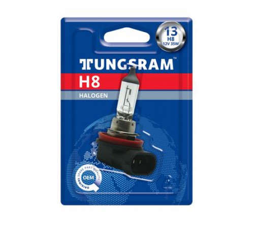 Лампа H8 12V 35W PGJ19-1 TUNGSRAM блистер_