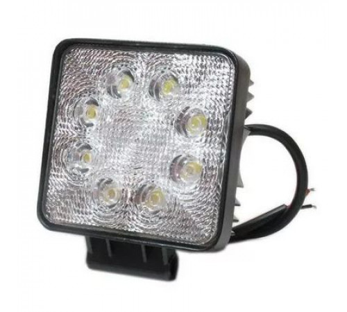 Фара светодиод.дополн. 8 Cree smd 24Вт 10-30В, квадратн. дл.110мм