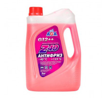 Антифриз, готовый к применению, красный, -40С, 3кг, G-12++ AGA ЧЗ