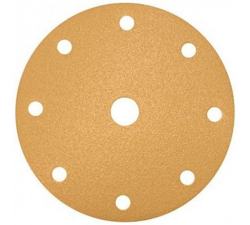 Круг абразивный GOLD д.125мм 8 отв Р 100 RADEX