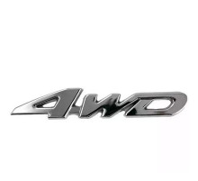 Шильдик металл, 4WD (размер 115х20мм)
