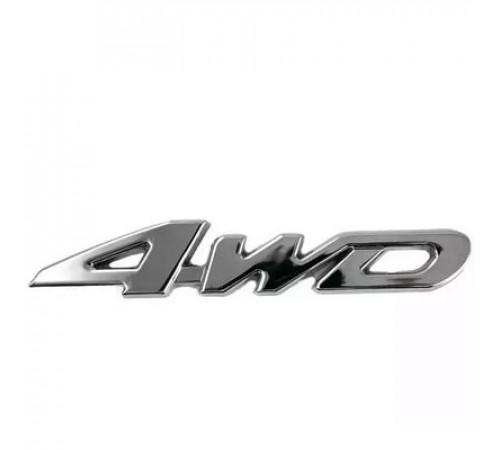 Шильдик металл, 4WD (размер 115х20мм)